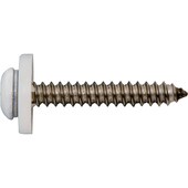 Fensterbankschraube Blechschraubengewinde, RAL 9010, 3,9 x 25